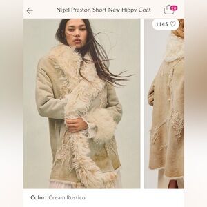 ISO- in search of Nigel Preston short new hippy coat